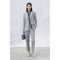 New product 7% off ] CCHER imported veil wool suit suit XHAE 6119 without folding