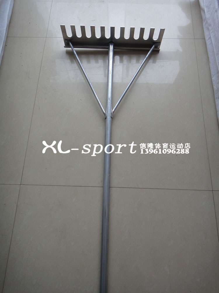 Factory direct sales track and field equipment long jump bunker aluminum alloy flat sand board flat sand device flat sand rake