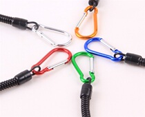 Lost hand rope road sub-pliers control fisher hanging buckle rope telescopic pull rope buckle elastic good pull strength