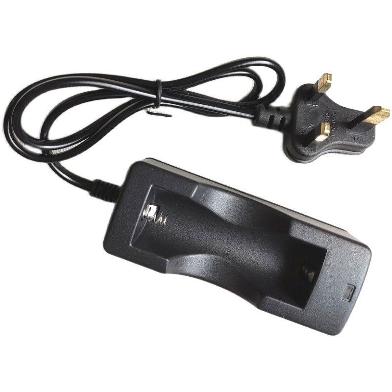 18650 English gauge single charge line charging 22650 17670 Lithium battery universal flip-floable single sink charger