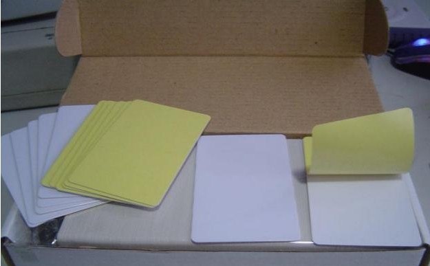 Certificate card printing machine special back rubber PEBBLE4 PEBBLE4 SP35 SP35 CS310 CS310 adhesive card IDIC card sticker