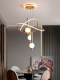 Restaurant Chandelier Modern Minimalist Light Luxury Creative Personality Art 2026 New High-End Bedroom Dining Room Table Lamp