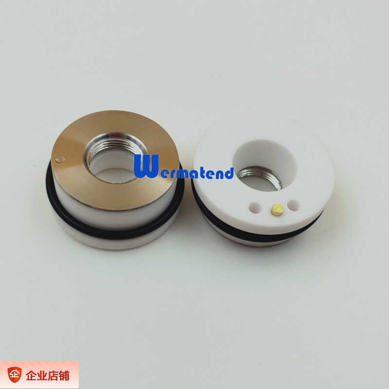 Growing united Wansheng Hongshan Tianqi Ray Cutting Machine Ceramic Ring Ceramic Ring Diameter 28 Ceramic Ring Thread M11