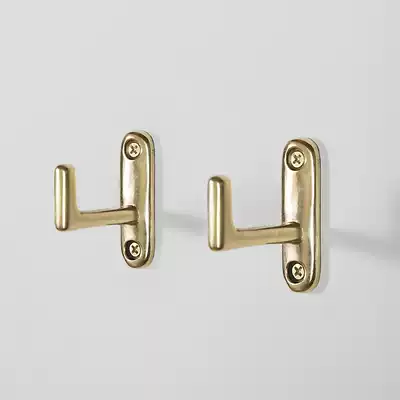 Nordic creative brass hanging nail decoration adhesive hook calendar photo postcard combination wall adhesive hook wall decoration