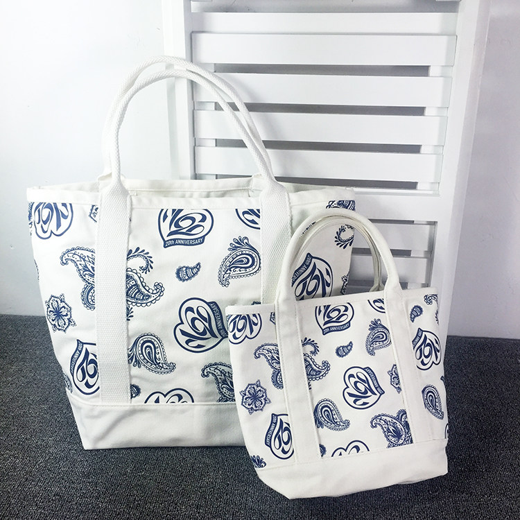 V6 LIVE TOUR large number thickened canvas cotton fabric shopping bag concert perimeter day-style flawless handling-Taobao