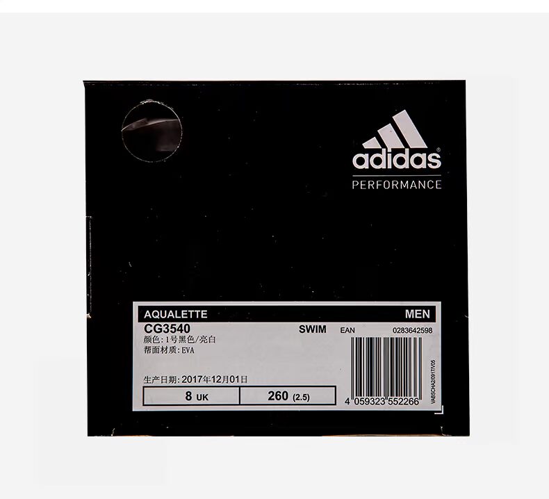 Adidas nam giới và phụ nữ màu đen và đỏ thể thao giản dị bãi biển dép 2018 mùa hè mới CG3540 CP9449 dép sầu riêng