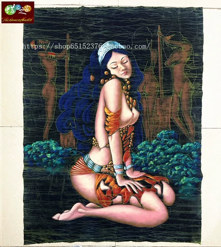 Boutique Wax Deaing Картины Guizhou Miao Восковой краситель