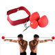 Head mounted boxing speed ball reaction ball