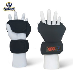 New design fitness sport half finger hand weighted gloves
