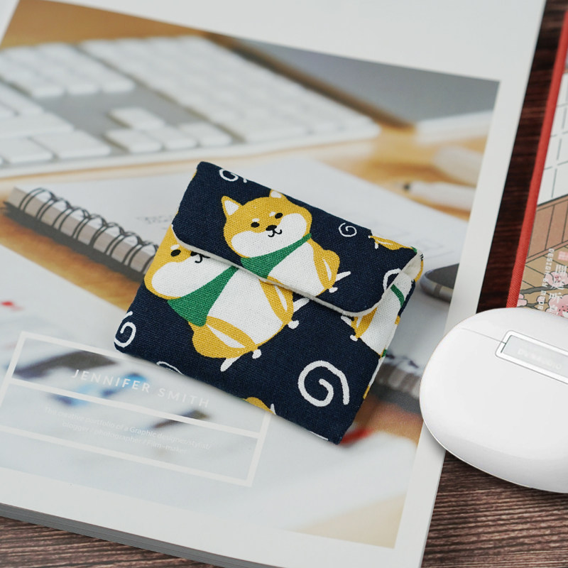 Suitable for oppo enco x earphone sleeve magnetic buckle wireless charging box storage bag cloth sleeve fabric