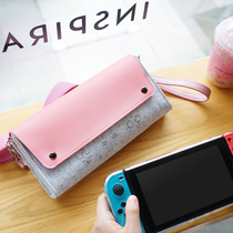 Apply Nintendo Switch oled containing packs ns skew shoulder strap Backpack Protective Sleeve Lite Pink Accessories