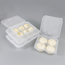Bunk box Sub-box Small Cage Bag Pastry Commercial Conjoined 4 G 6 G Can Microwave Frozen Disposable Burning Wheat Packing Box