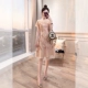 Váy cổ tích ren Pháp siêu váy phá cách mùa thu 2021 váy lưới phụ nữ mùa thu mới váy đường phố - váy đầm