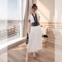 Gentle Ensemble Blouse Sweetness Suit Playful Womens Dress Lively 2022 New Summer Lace Centenary Dress Three Sets