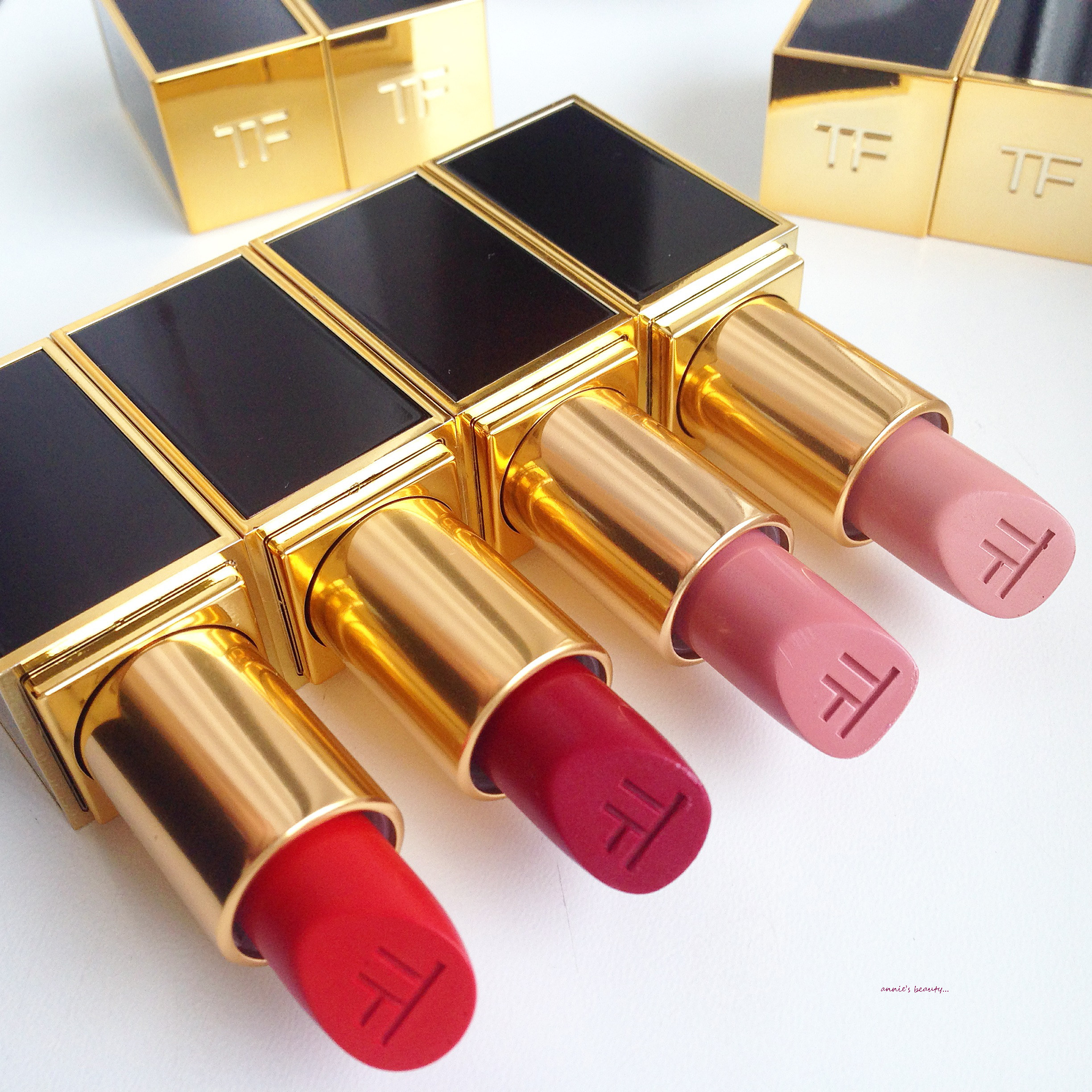 Van buy spot Tom Ford TF black gold black tube lipstick lipstick for any complexion#100#15#16