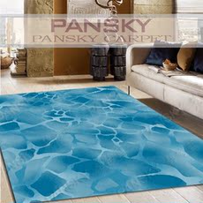 ковер Синее море синий ковер импортного