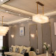 Restaurant Lamp American Country Luxury French Dining Room Tassel Island Personalized Creative Post-Modern Accessible Luxury Crystal Chandelier