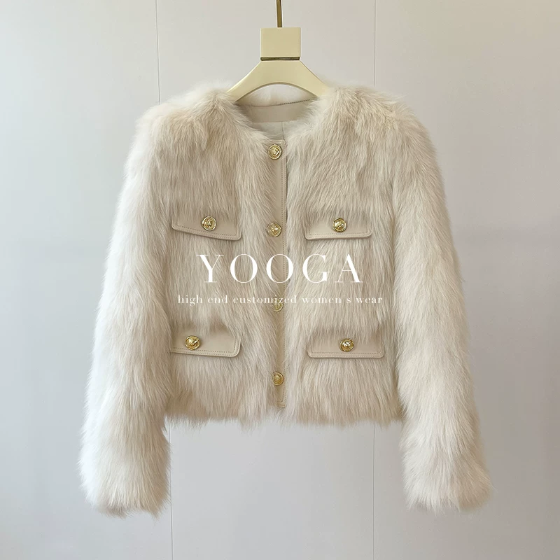 Зимняя маленькая короткая куртка, стиль Chanel