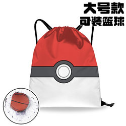 Drawstring pockets for male and female students, drawstring backpack, small backpack, school bag, fishing, hip-hop, hip-hop, basketball, football outdoor bag