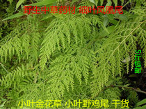 WILD CHINESE HERBAL MEDICINE BLACK FERN BLACK LEEK LEAFLETS GOLDEN FLOWER LEAFLETS PHEASANT TAIL FINE LEAF PHOENIX TAIL DRIED PRODUCTS 500G