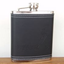 304 stainless steel 7 oz. Foreskin embossed pattern flask and wine set Stainless steel flask *free funnel