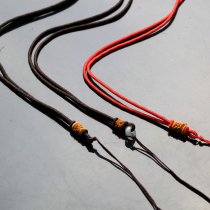 High-grade round rope red pendant rope art boutique woven rope jewelry pendant rope can not be adjusted cost-effective
