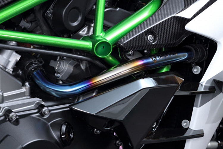 Fantasy Star TRICK STAR for Kawasaki NINJA H2 R modified titanium alloy cooling pipe