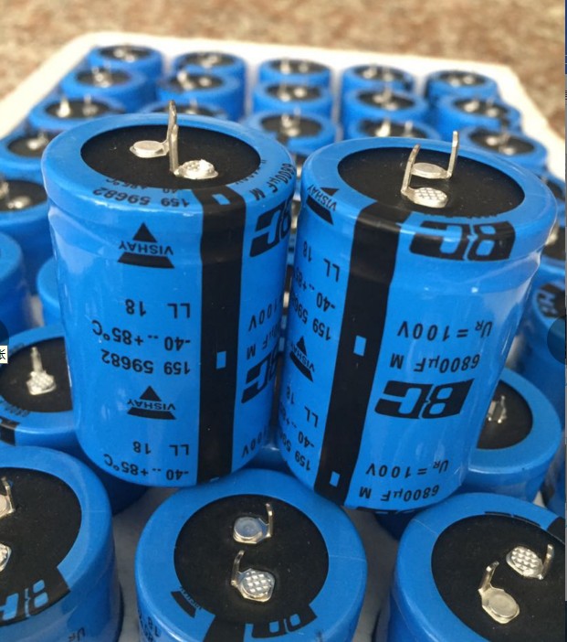 New Vishay BC 6800UF100V fever audio electrolytic capacitor volume 35*50MM