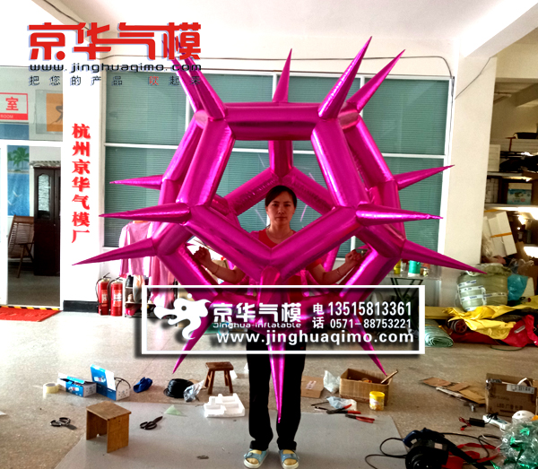 Outdoor tour exhibition Attractive Gas Stilts Show Inflatable Clothing Venice Rave Back-Style Wing Airmold