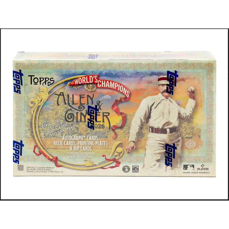 2026 Topps Allen & Ginter Baseball Hobby Box Card 2026 Topps Allen & Ginter Baseball Hobby Box Card