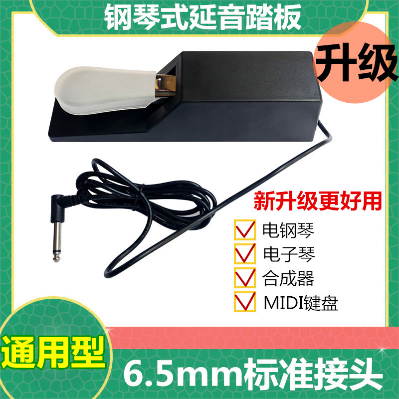 Upgrade models General MIDI synthesizer electronic violin electronic violin keyboard Yanyin pedal single pedal 6 5mm