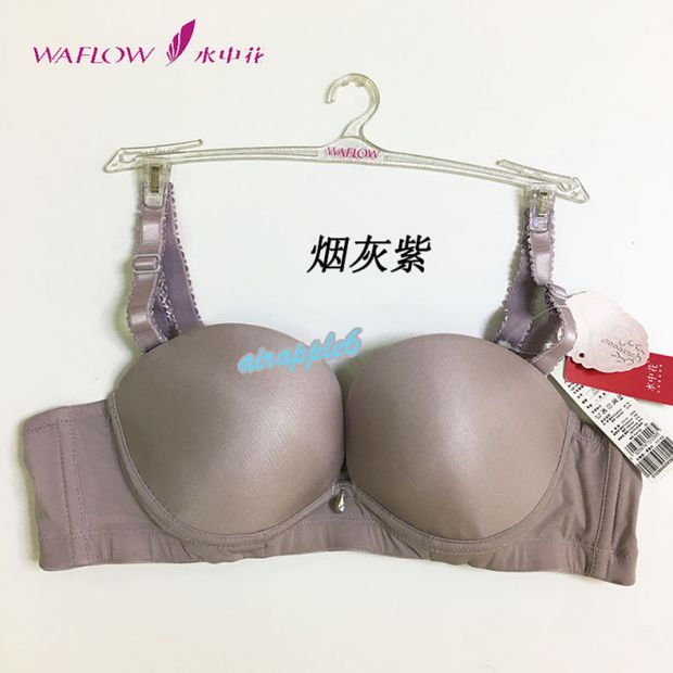 2 bông hoa 81026 nữ 80A 85B dày vừa không áo ngực không dây mùa hè điều chỉnh đồ lót ao lo khong gong