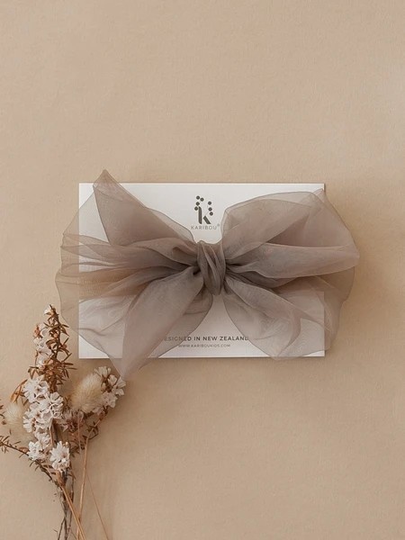 New Zealand Direct mail karibou Children's baby Butterfly knot hair clip