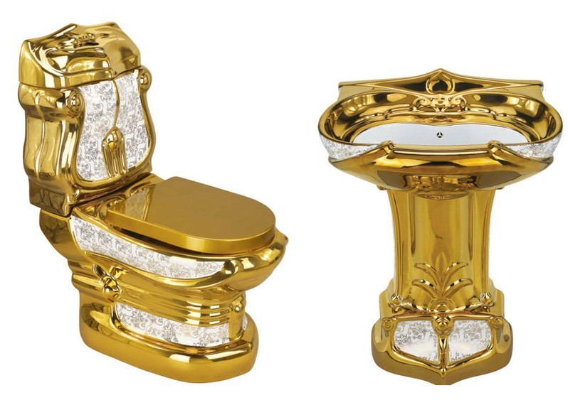 Золотой Унитаз Цена