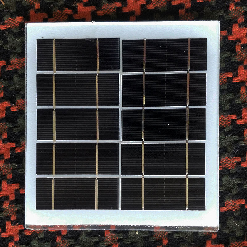 Single crystal tempered glass 5v6v2w watt solar photovoltaic power panel 3 2v3 7 V Lithium battery charged