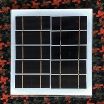 Single crystal tempered glass 5v6v2w watt solar photovoltaic panel 3 2v3 7 volt lithium battery charging