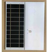 6V3W watt monocrystalline silicon photovoltaic cell solar street lamp generator panel tempered glass filled with 7v lithium battery