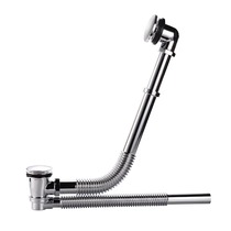 All copper bounce padded chrome-plated silver gold bathtub water drain guescuit tub tub drain with sewer