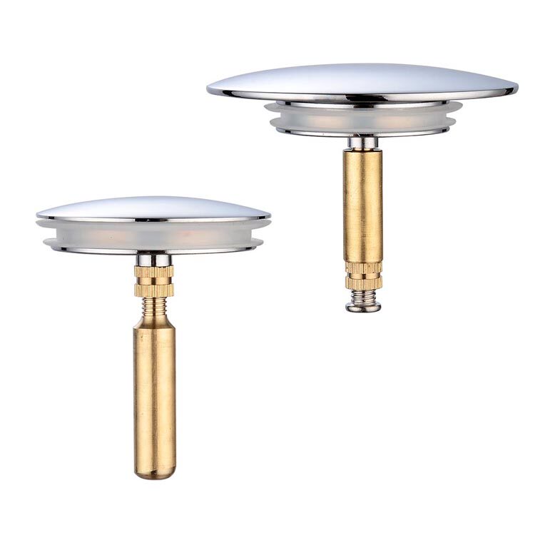 All-copper bathtub plug is only suitable for rotary bathtub drain switch Bathtub drain accessories Sealing plug cover