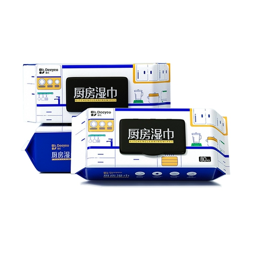 德佑 Кухонные салфетки больше и утолщен 80 насоса. Домохозяйственные капюшоны чистый и гигиеничный, мощный удаление масла и удаление грязи