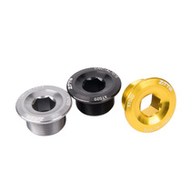ZTTO mountain bike color crank cover BB central shaft screw Integrated Dental disc special crank screw