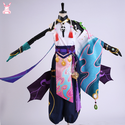 taobao agent The original god COS clothing Yeyasha 魈 cos full set of national style game animation COSPALY clothing