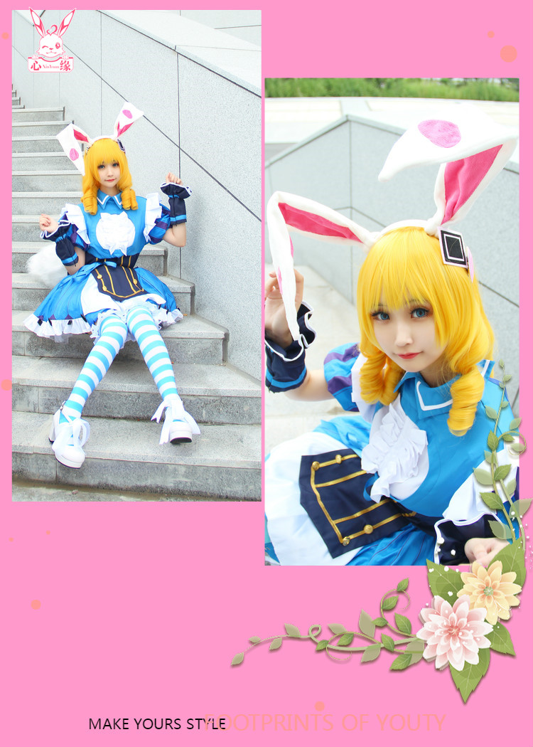 Spot King Thuốc trừ sâu trò chơi Glory 仙 仙 Alice laki váy cosplay phù hợp với người hầu gái Ý tưởng từ khóa