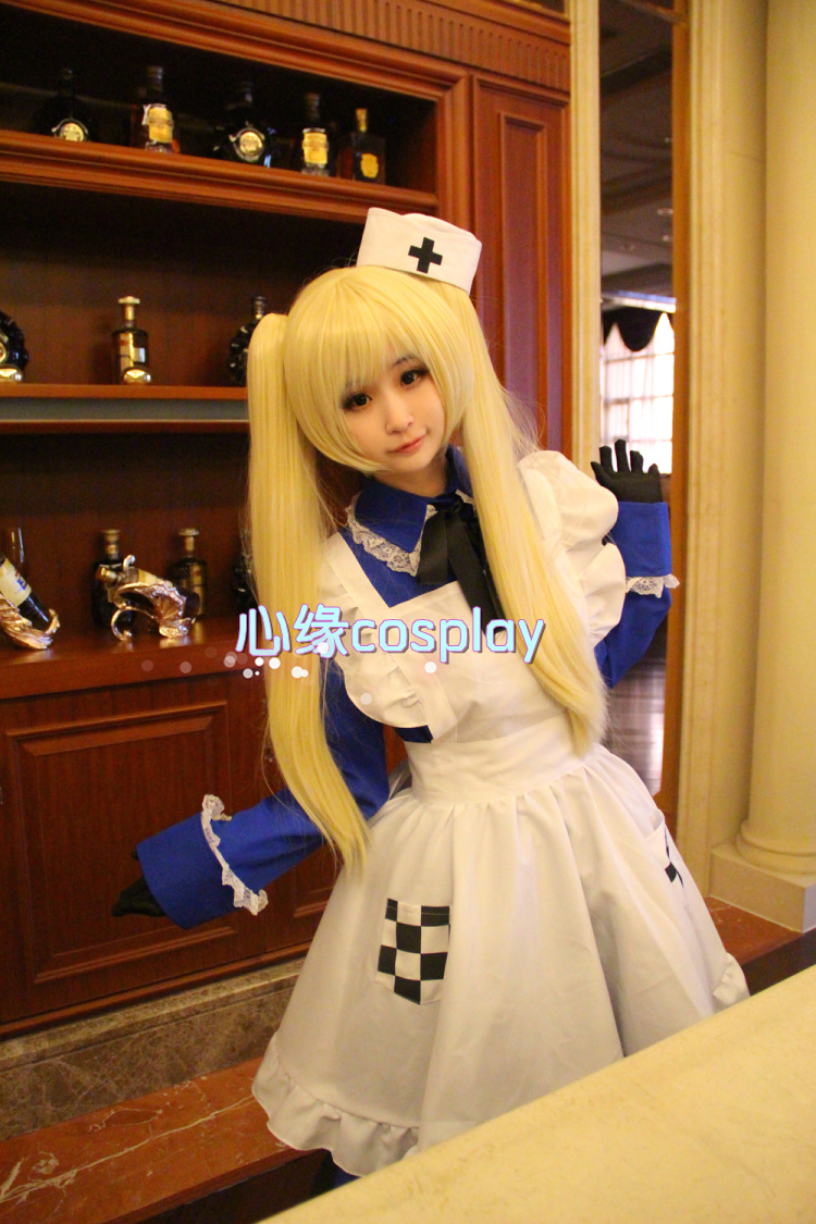 Trái tim cosplayAPH Hetalia Rosa Kirkland Trang phục cosplay người hầu gái Anh cosplay đồ ngủ