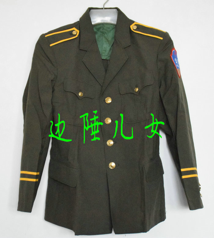 Vintage Nostalgic Collection 89 Well Suit Collar Olive Green Suit