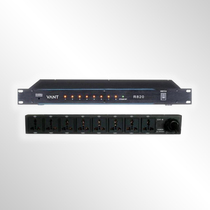 VANT line array matrix column speaker sound 8 channels 10A professional power sequencer universal socket SXQ820