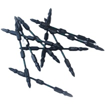 Shida 10-piece set of 6 3MM series 150MM long impact-resistant double-head screwdriver head 59821 59822 59823