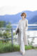 lulurun advanced custom light beige cashmere coat can be customized for women