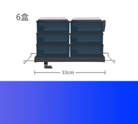 6 коробок 34-45см