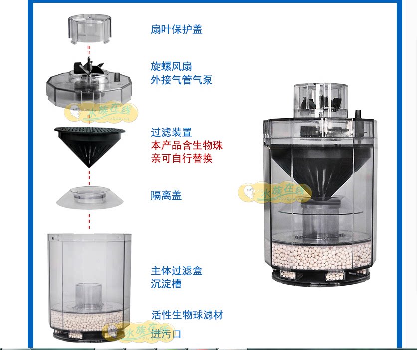 Купить Фильтрационное оборудование для аквариума Аутентичные корейский ...